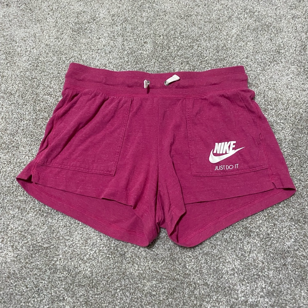 Nike Médium Pink Cotton shorts